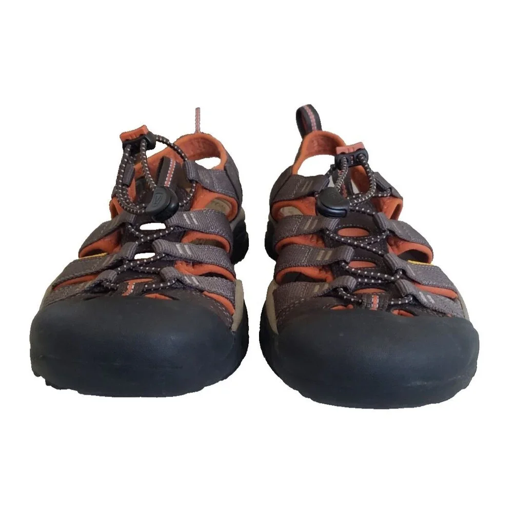 KEEN Newport H2 Strappy Fisherman Hiking Water Sandal Brown Men's 8.5 , 1008393